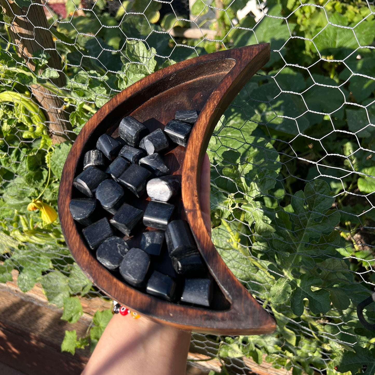 Black Tourmaline Tumbles