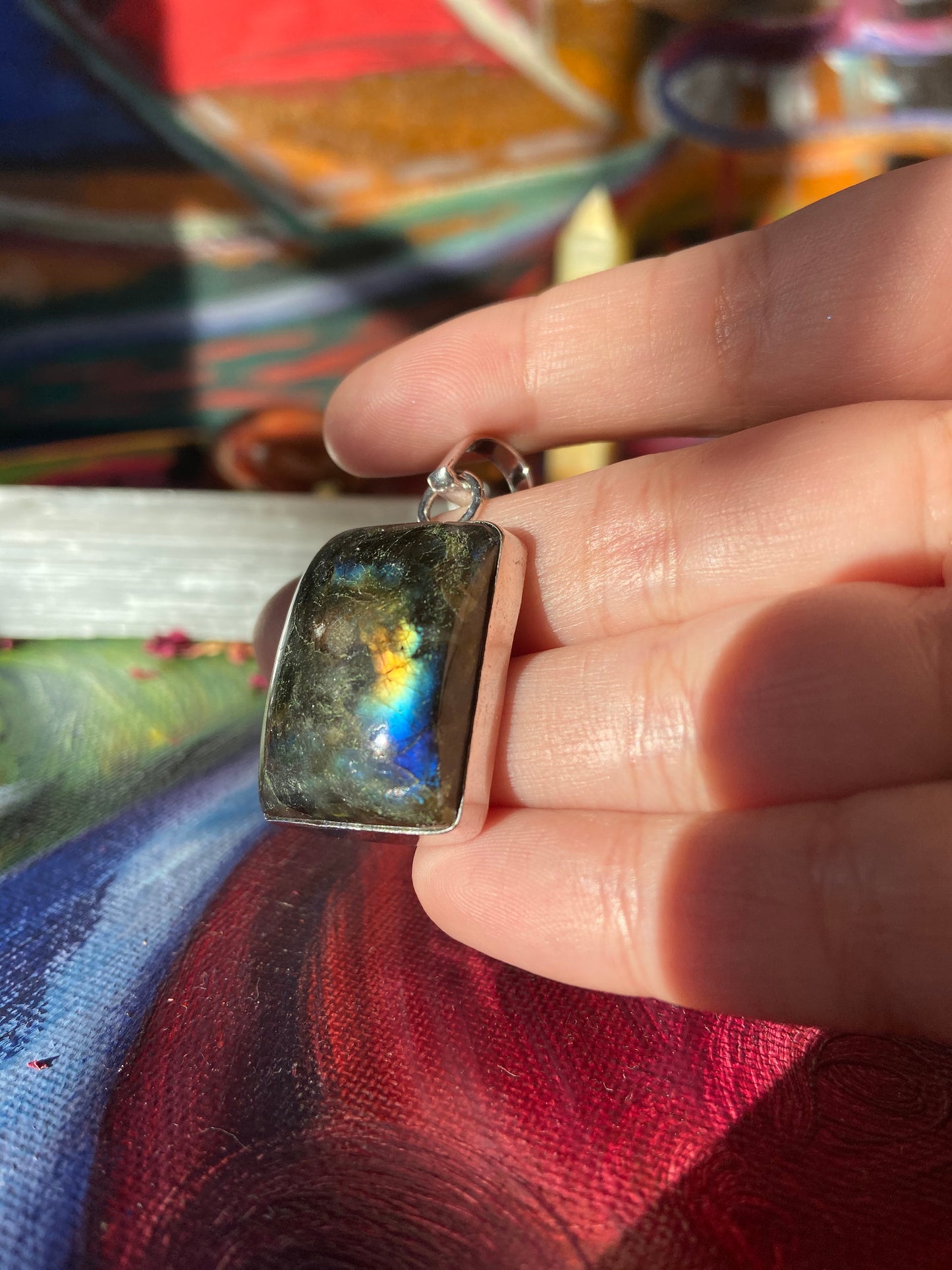 Labradorite Pendents