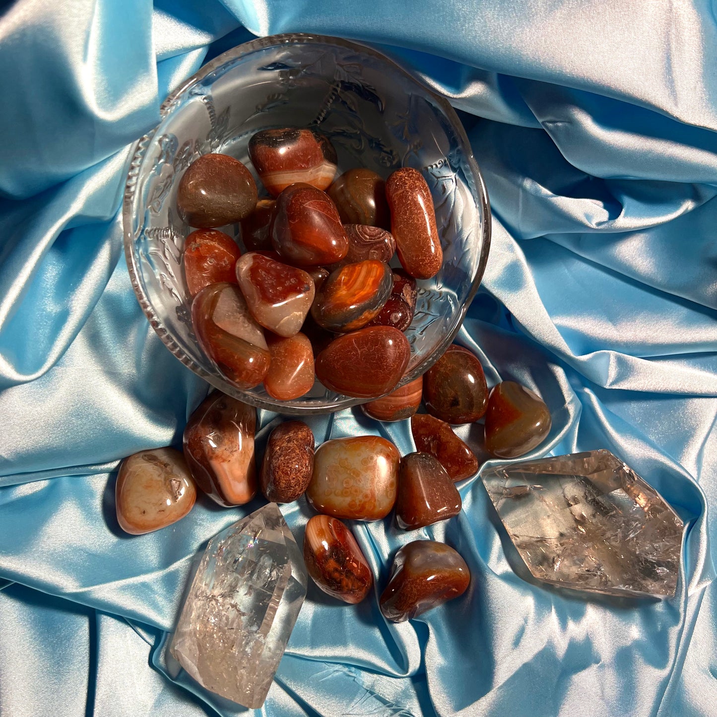 Carnelian Agate Tumbles