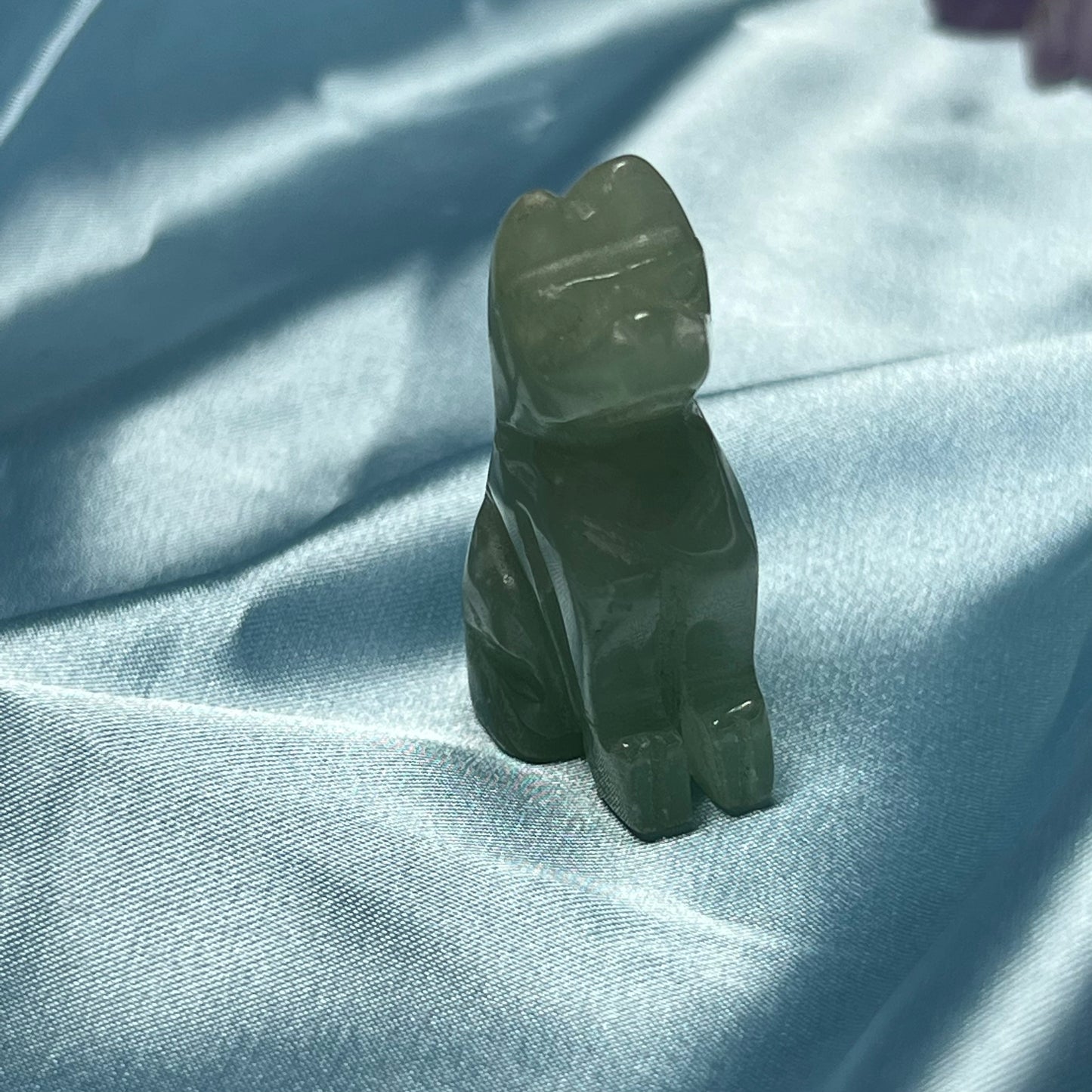 Green Aventurine Dog