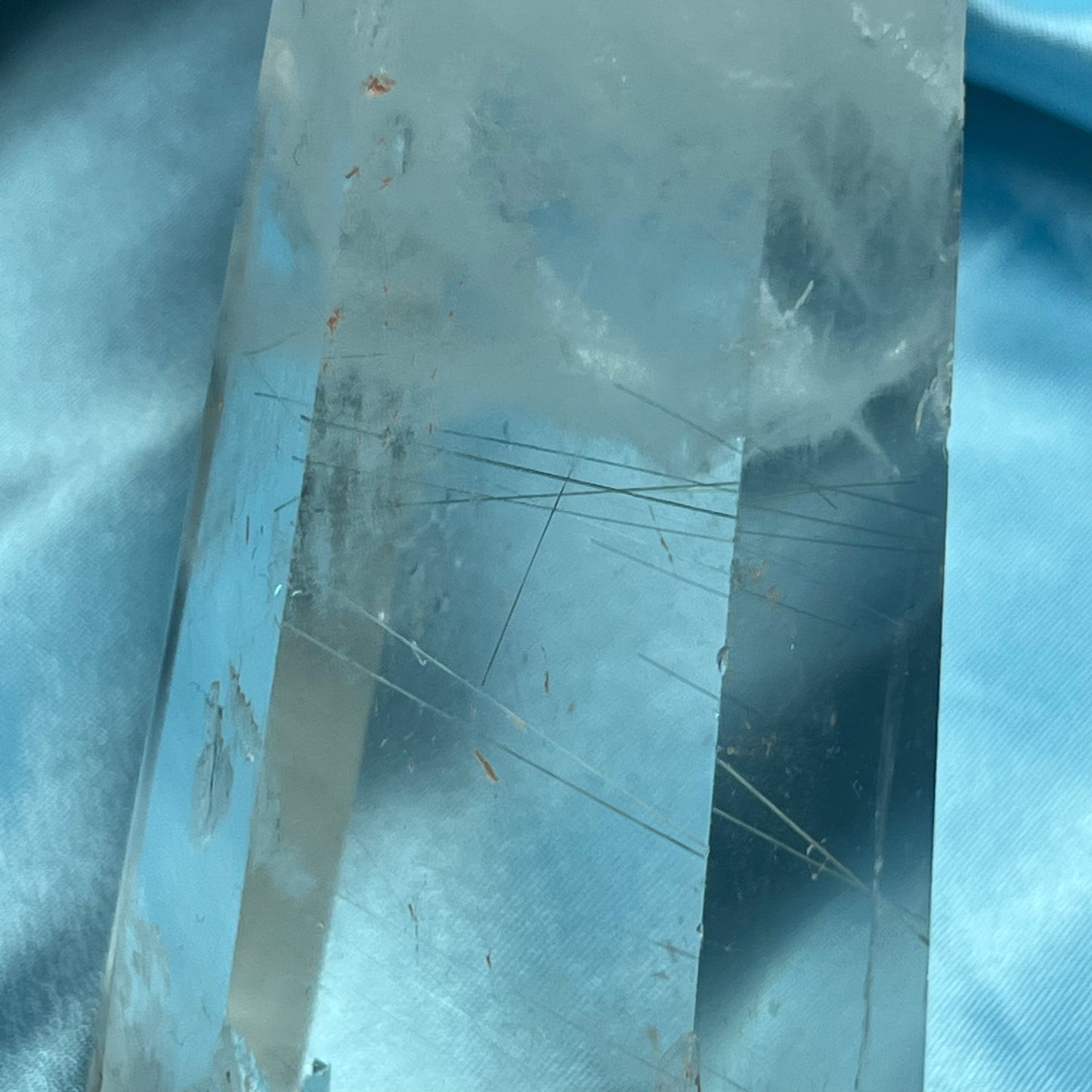 Rutilated Quartz Tower