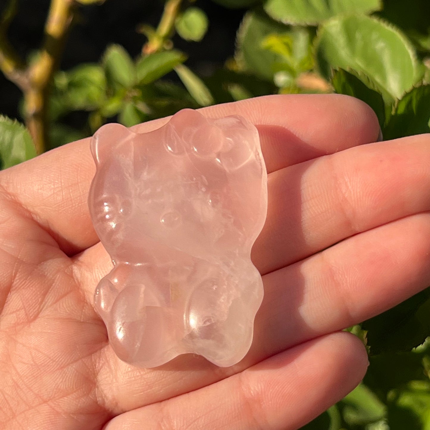 Rose Quartz Hello Kitty