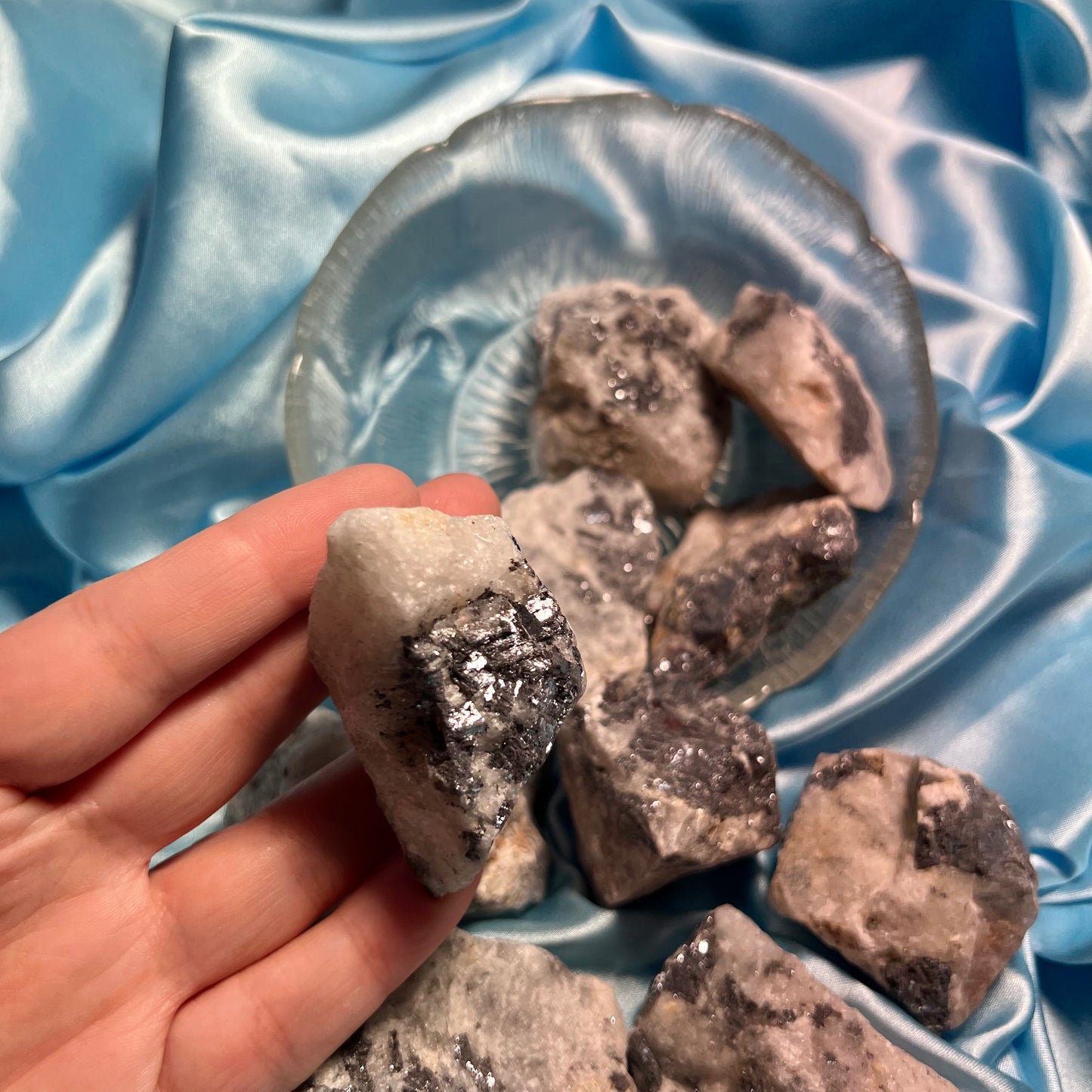 Galena with Quartz