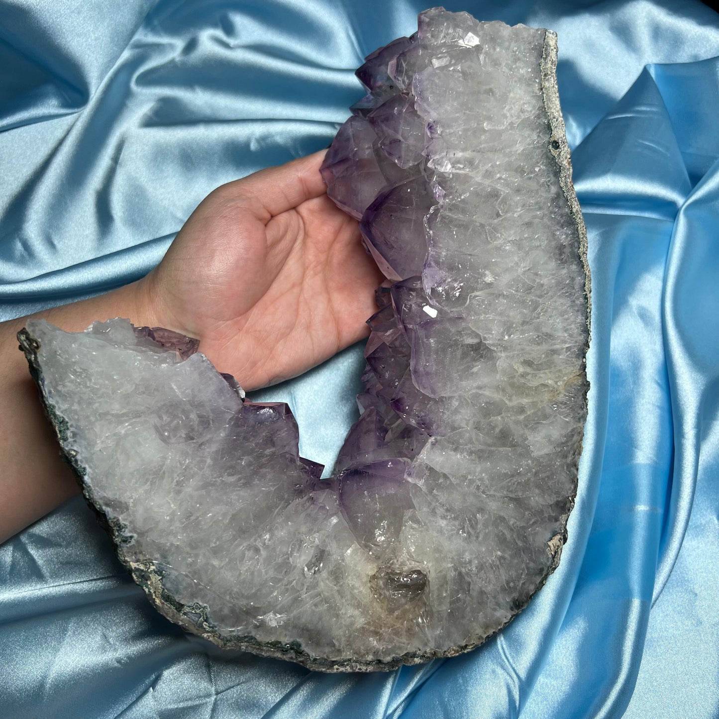 J Shaped Amethyst