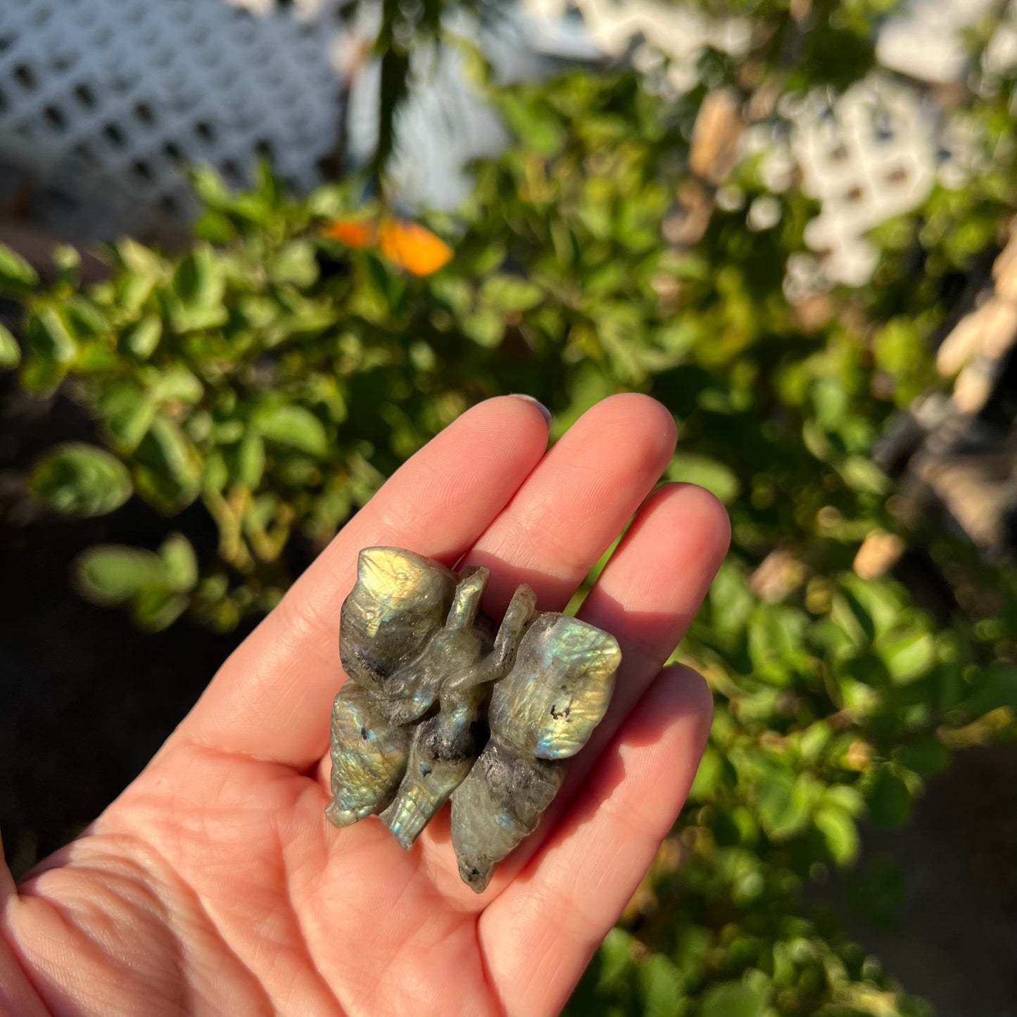 Labradorite Fairy Carving