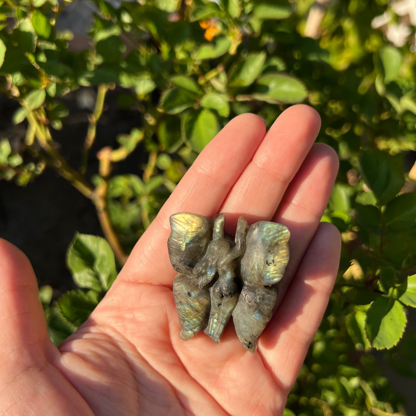 Labradorite Fairy Carving
