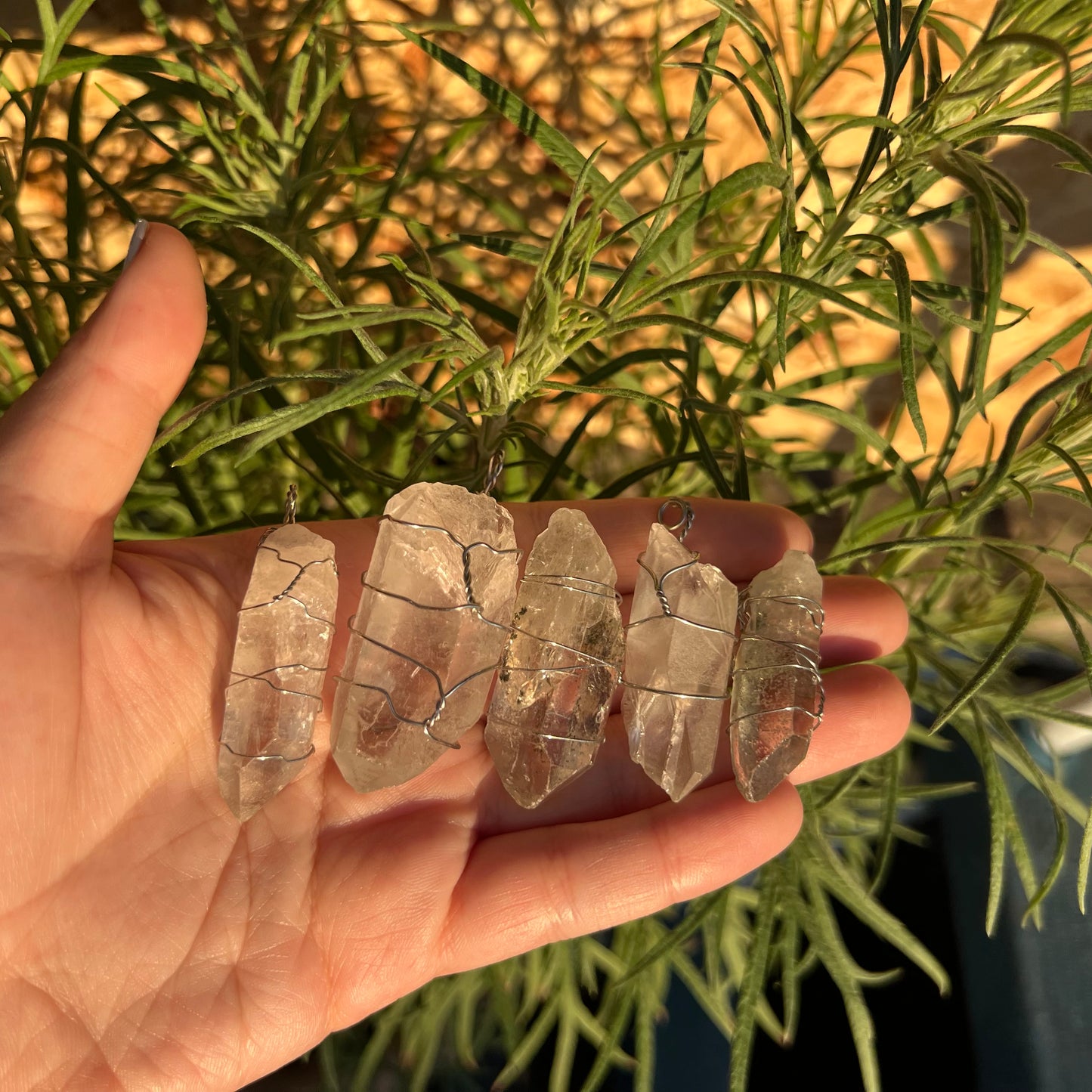 Graden Quartz Pendents