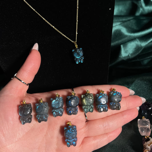 Hello Kitty Crystal Necklaces
