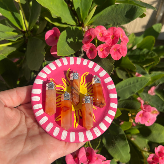 Carnelian Pendants
