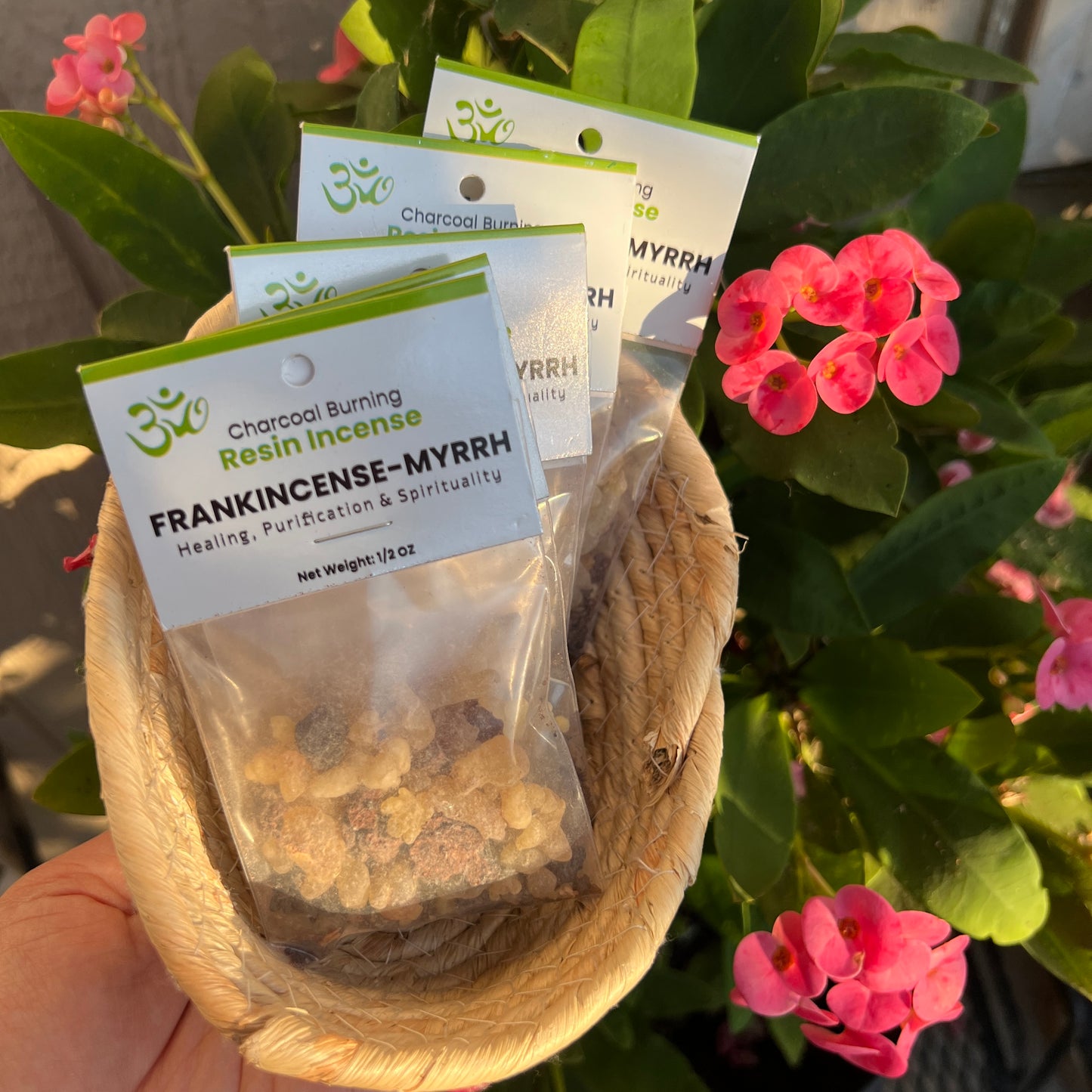 Frankincense- Myrrh Resin Incense