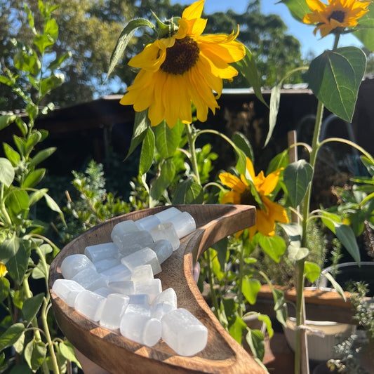 Selenite Tumbles