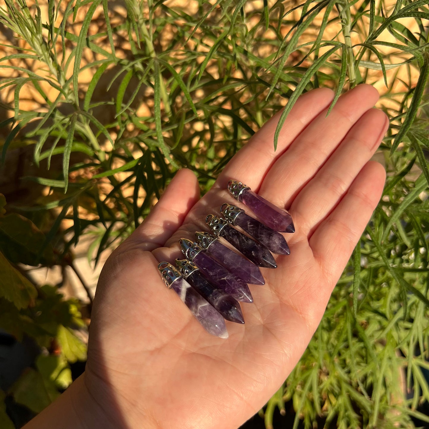 Amethyst Pendents