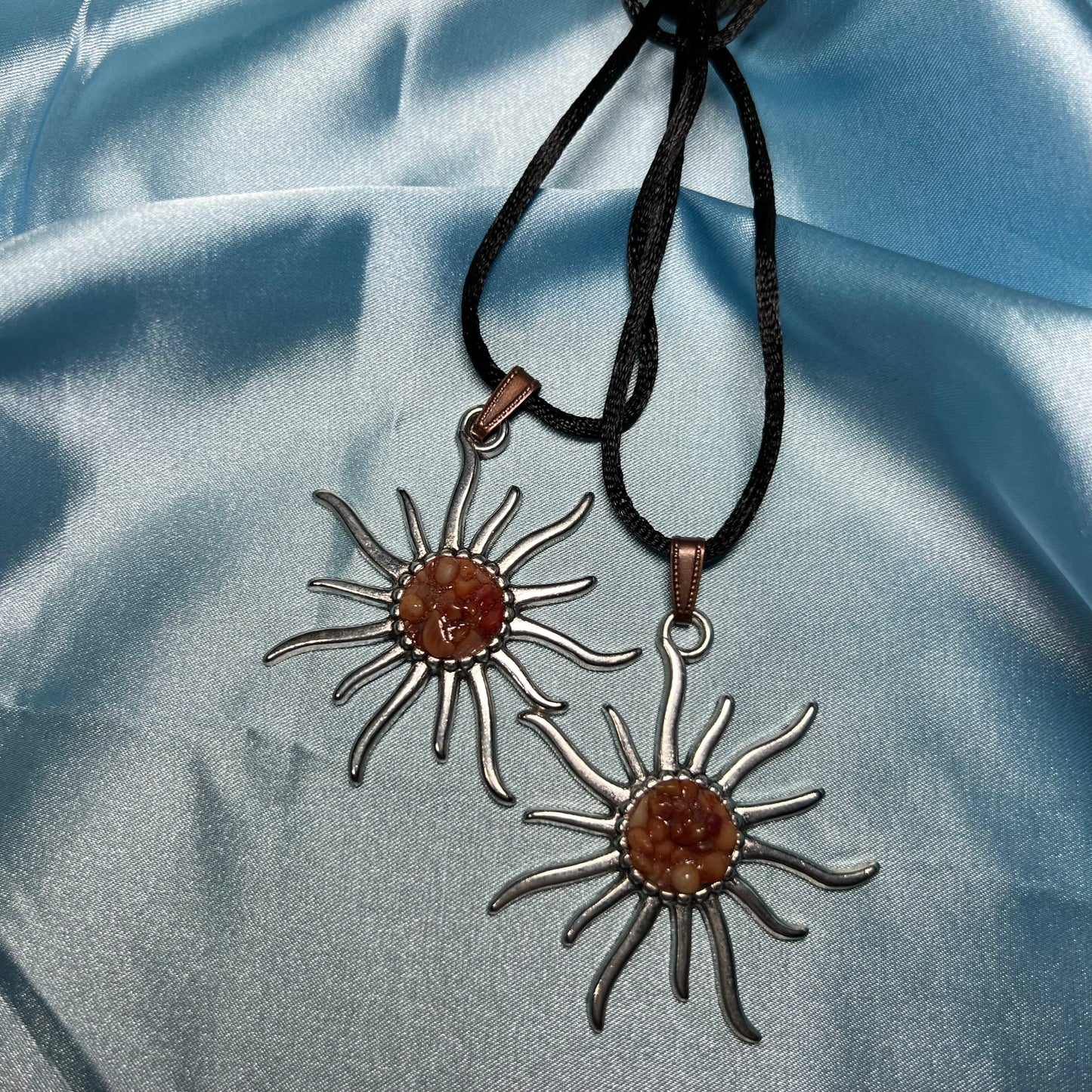 Coral Sun Necklace