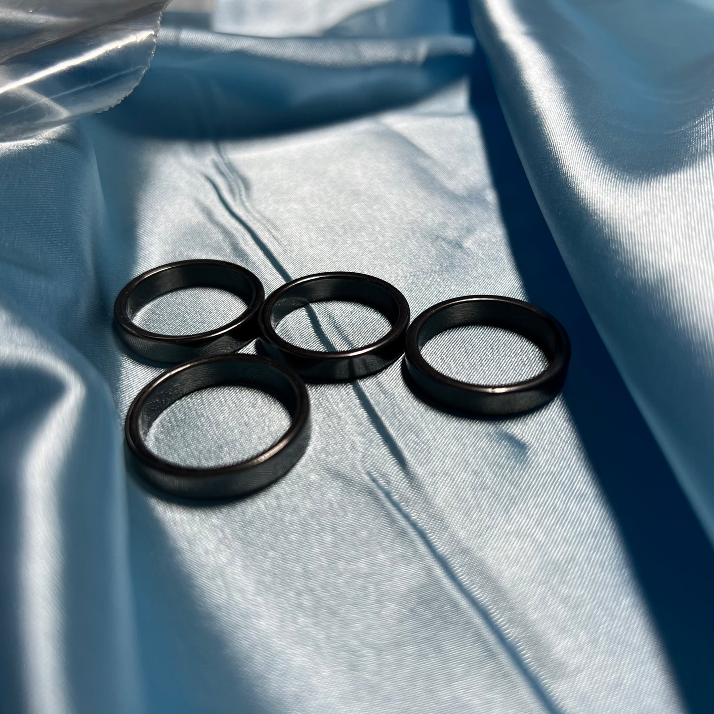 Large Hematite Rings