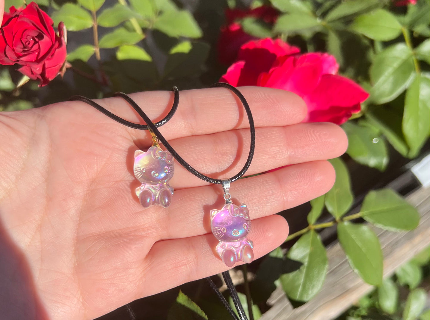 Hello Kitty Crystal Necklaces