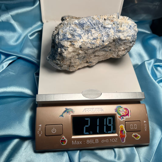 2 Pound Blue Kyanite Rough Piece
