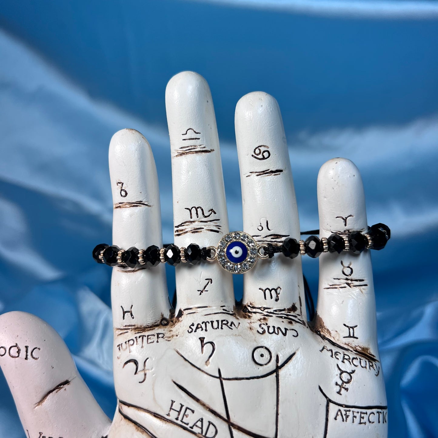 Evil Eye Glass Bead Bracelets