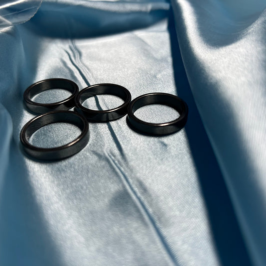 Large Hematite Rings