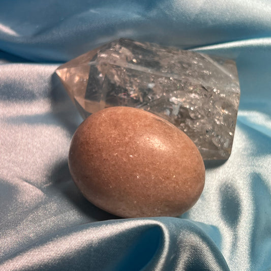 Lepidolite Palm Stone