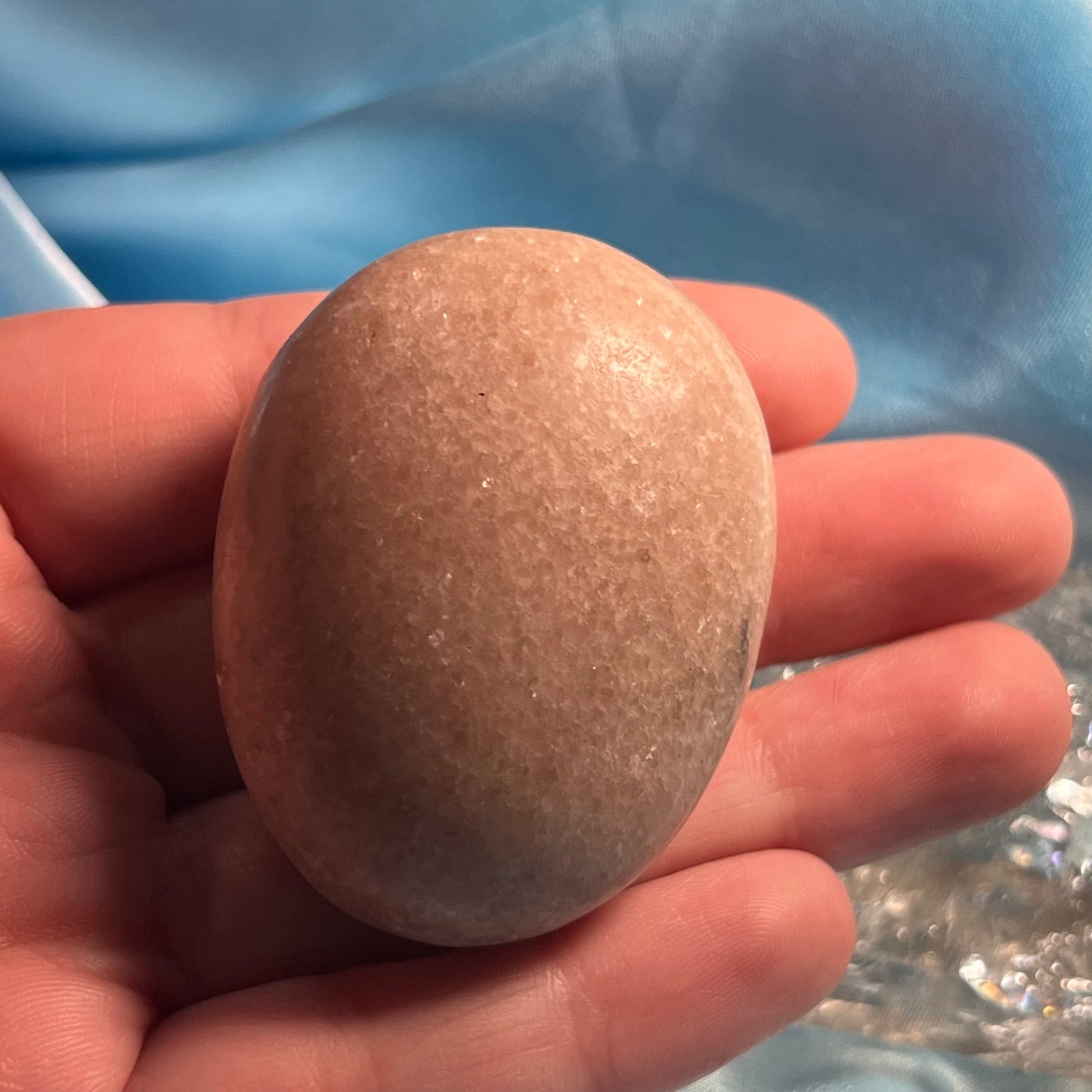 Lepidolite Palm Stone