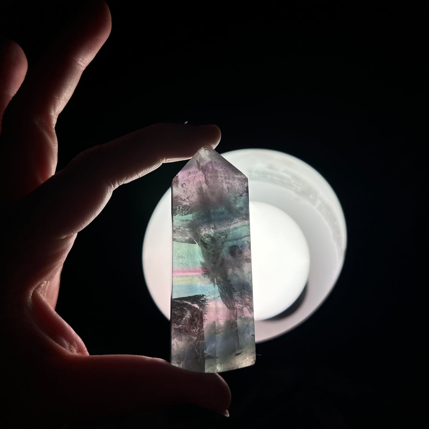 Rainbow Fluorite Tower