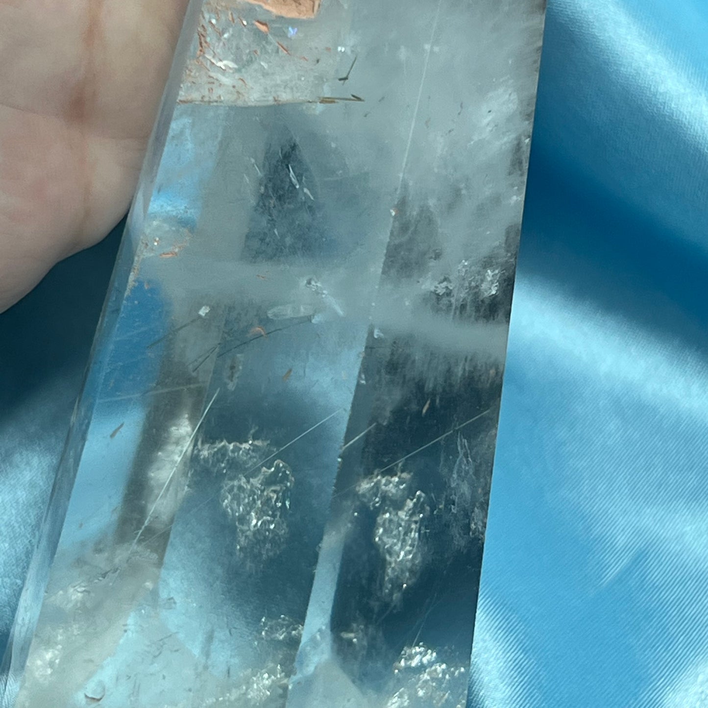 Rutilated Quartz Tower