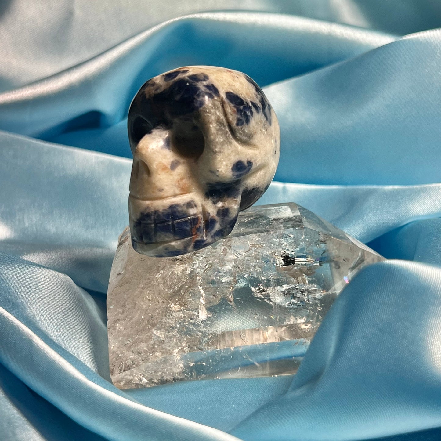 Sodalite Skull