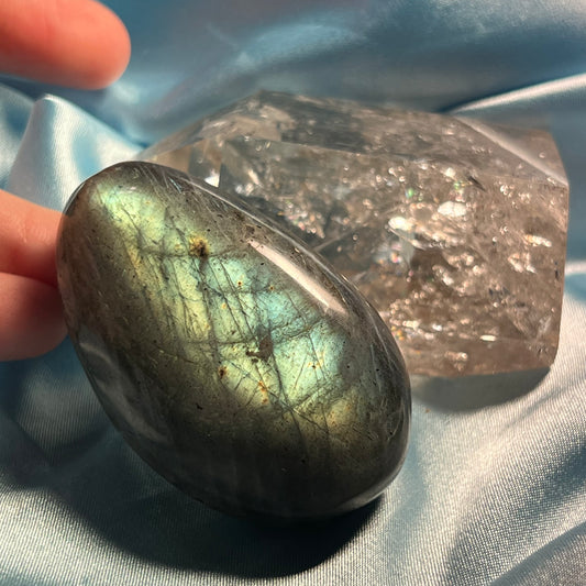 Labradorite Palm Stone