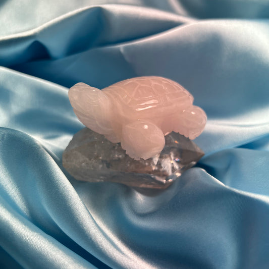 Rose Quartz Turtle