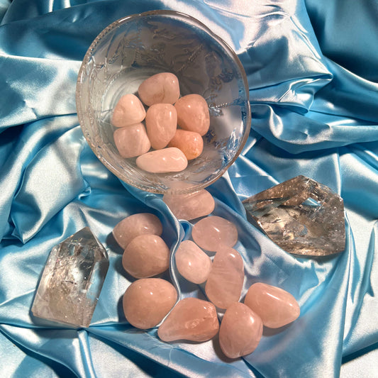 Rose Quartz Tumbles