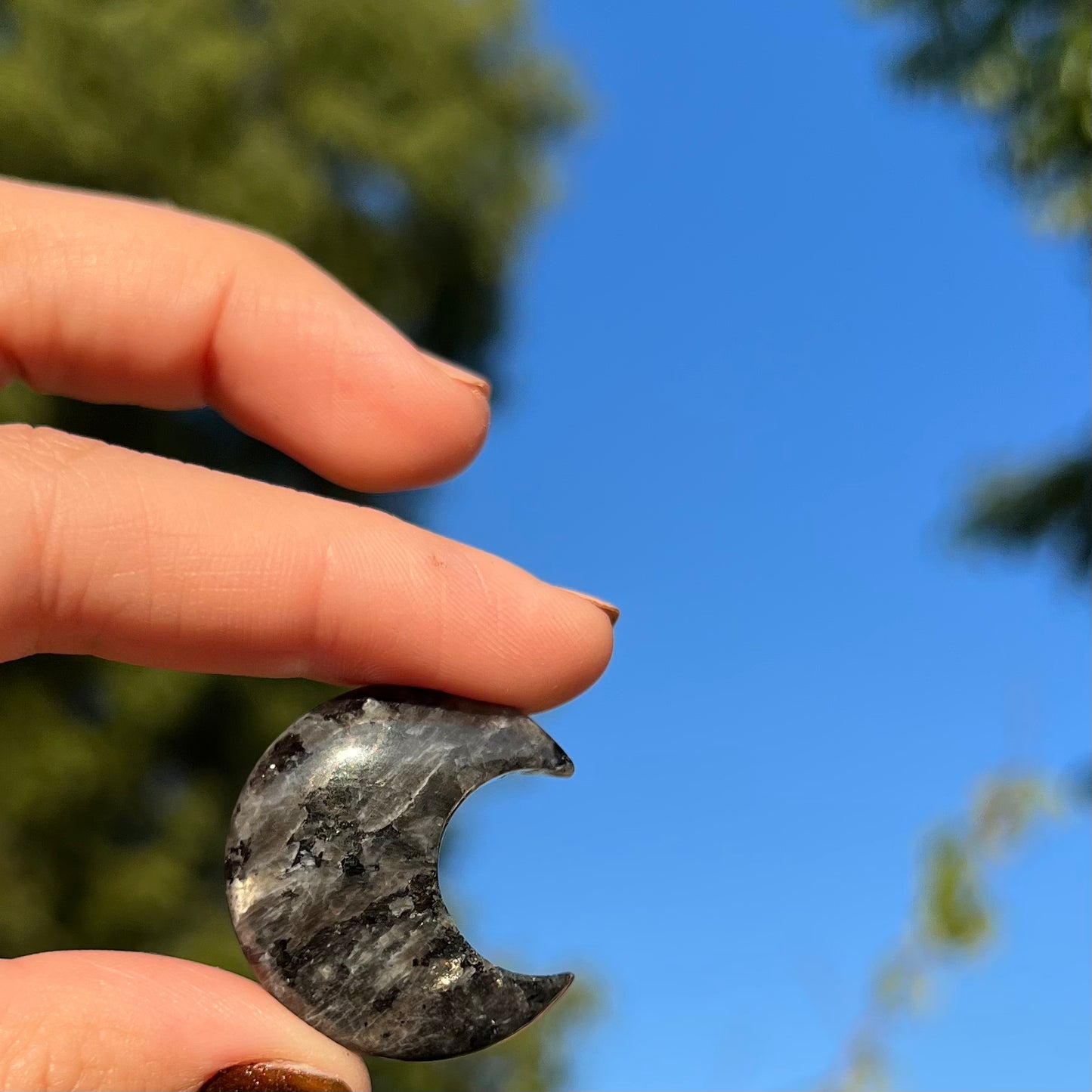 Larvikite Moons