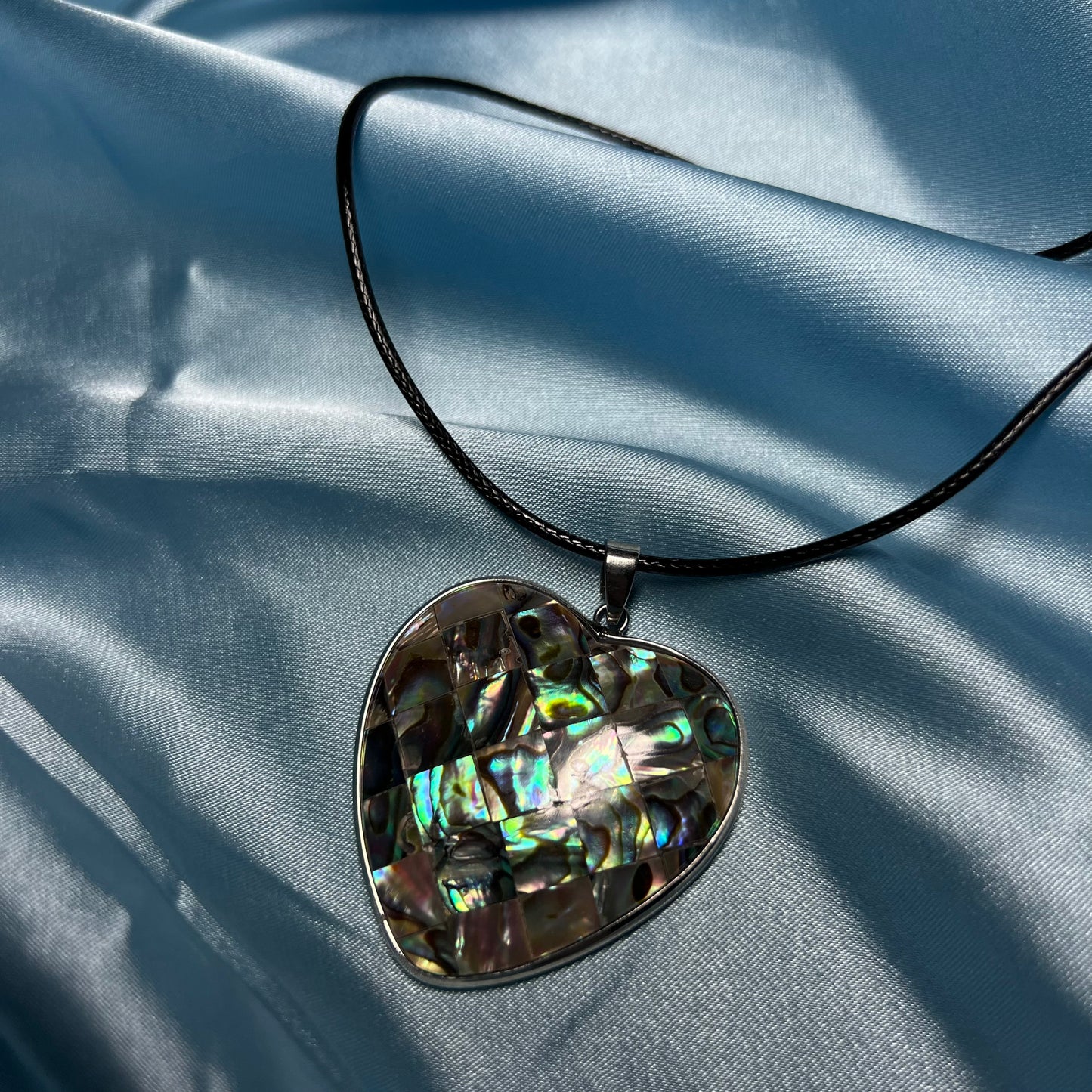 Abalone Heart Necklace