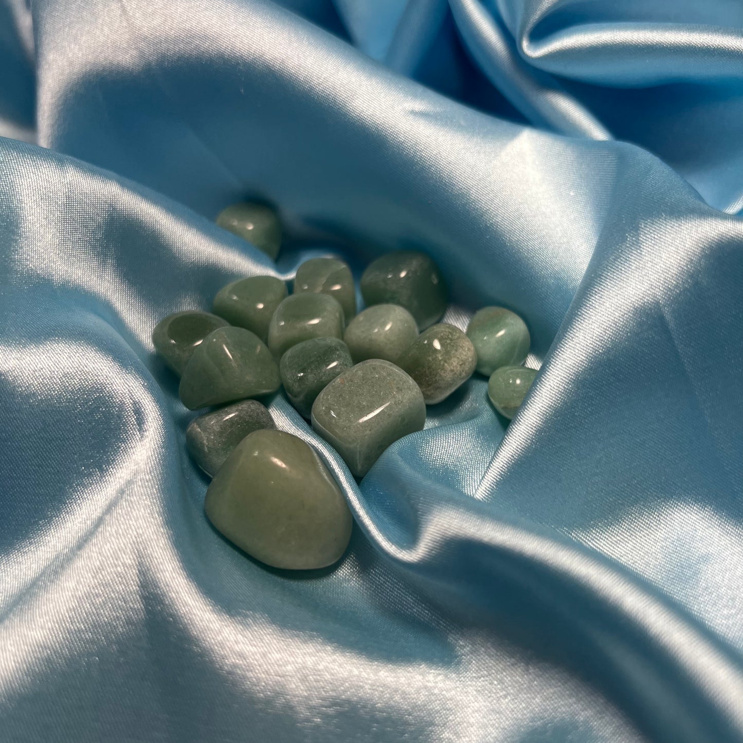 Tiny Green Aventurine Tumbles
