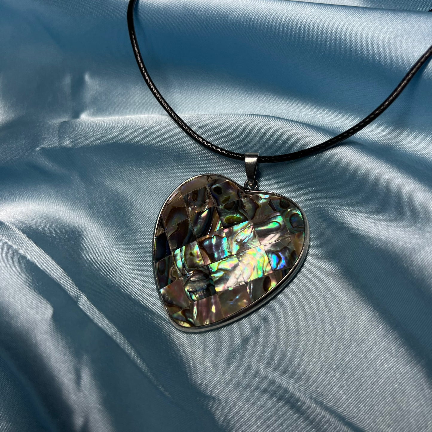 Abalone Heart Necklace