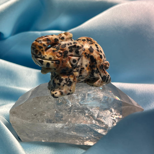 Dalmatian Jasper Elephant