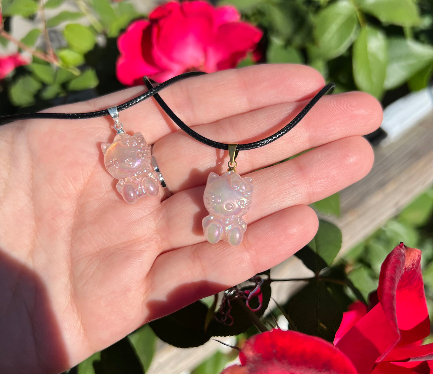 Hello Kitty Crystal Necklaces