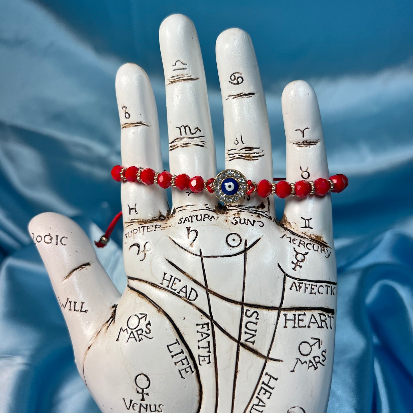 Evil Eye Glass Bead Bracelets