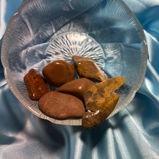 Yellow Jasper Tumbles