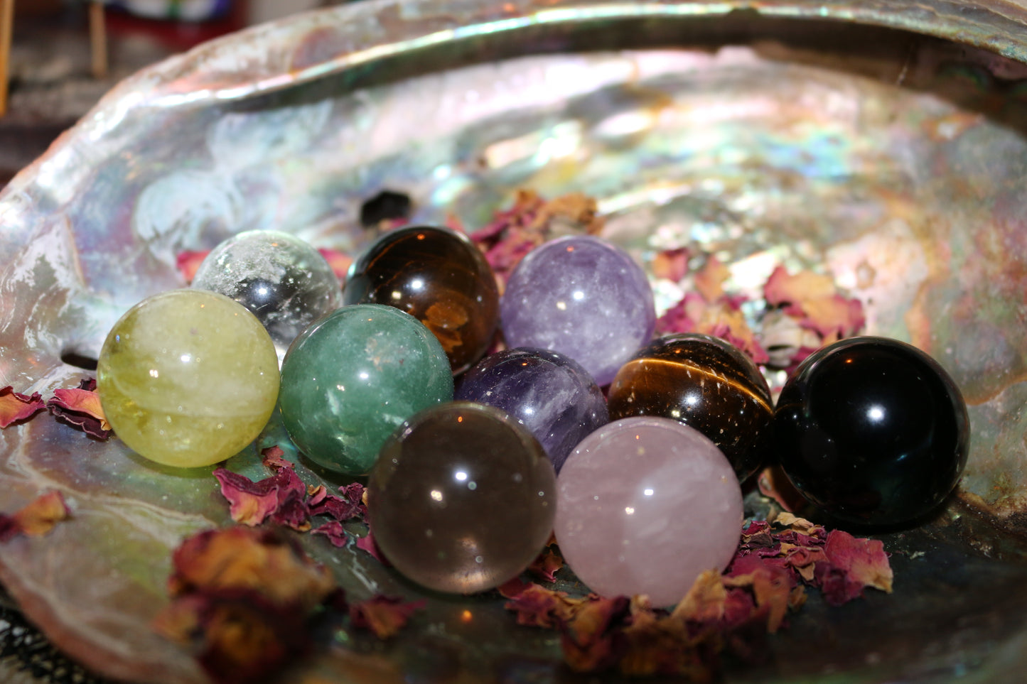 Small crystal spheres