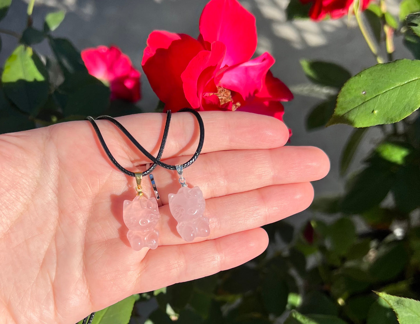 Hello Kitty Crystal Necklaces
