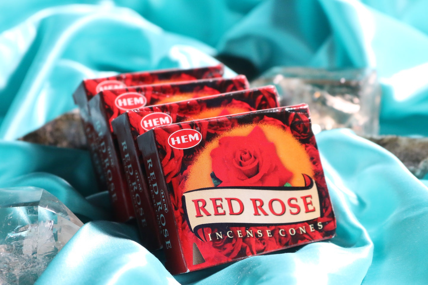 Red Rose Incense Cones