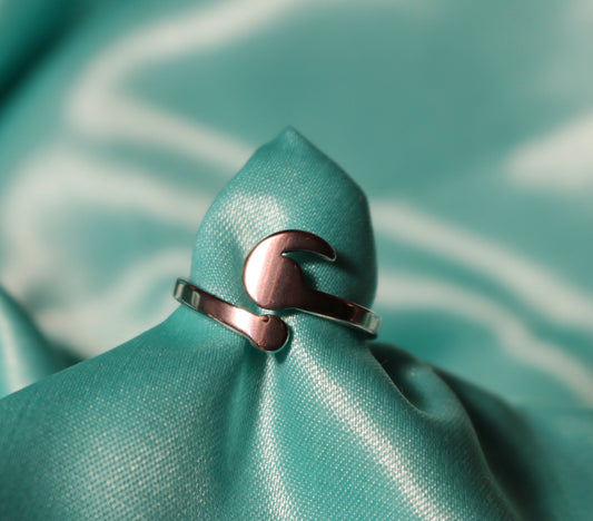 Semicolon Adjustable Ring