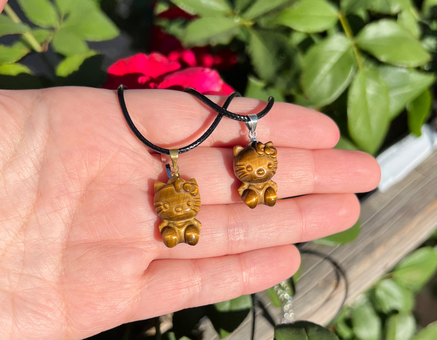 Hello Kitty Crystal Necklaces