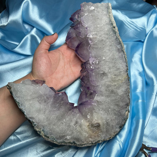 J Shaped Amethyst
