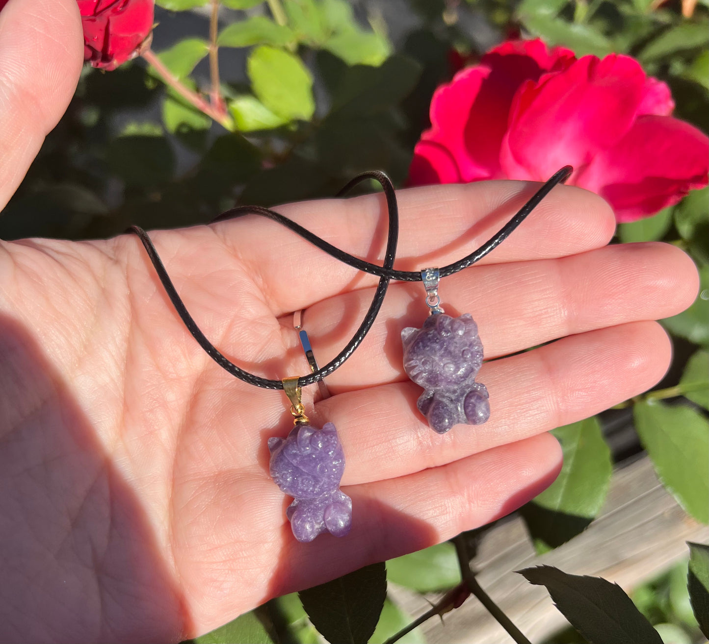 Hello Kitty Crystal Necklaces